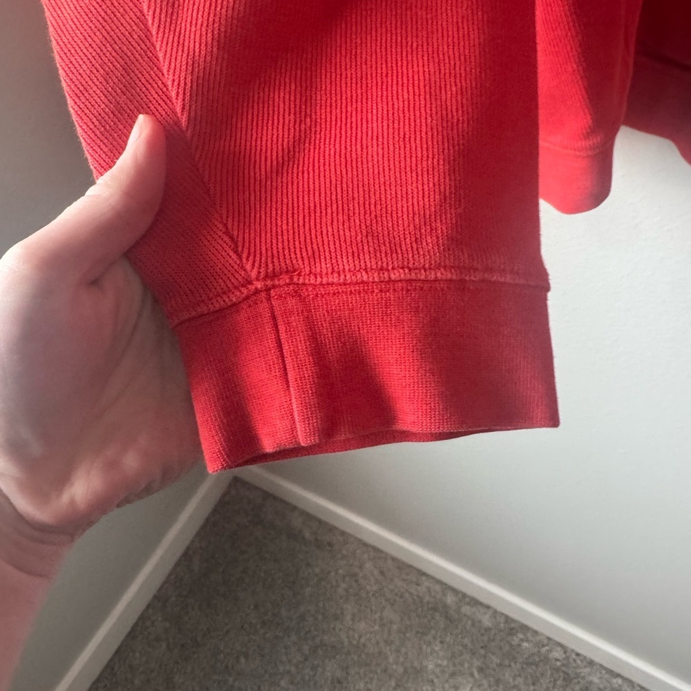 Cutter & Buck Men's Bold Red V-Neck Sweater - Picture 5 of 6